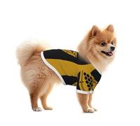 Cornwall County Flag Dog Shirt Vest - Summer Pet Clothes for Small Dogs, Suitable for Walking and Outdoor Activities