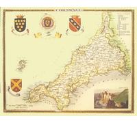 Cornwall County Map, Thomas Moule Cornwall Map,
