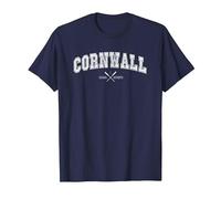 Cornwall design for Cornish men and women T-Shirt, Men, Navy Blue, Large
