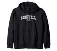 Cornwall design for Cornish men and women Zip Hoodie