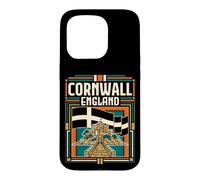 Cornwall England Flag Castle Coast Travel Art Case for iPhone 15 Pro