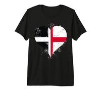 Cornwall England Flag St George's Cross Proud Cornish Roots Premium T-Shirt