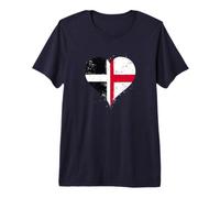 Cornwall England Flag St George's Cross Proud Cornish Roots Premium T-Shirt
