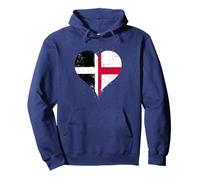 Cornwall England Flag St George's Cross Proud Cornish Roots Pullover Hoodie
