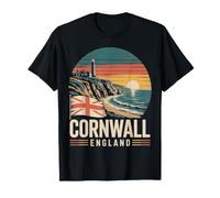 Cornwall England Vivid Scene Travel Souvenir T-Shirt