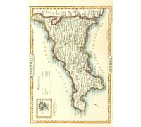 Cornwall Map Journal: Vintage Map Notebook