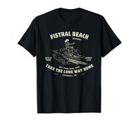 Cornwall Newquay Surf Beach Gift for Surf and Beach Lovers T-Shirt