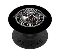 Cornwall 'One and All' s Cornish Chough from Kernow PopSockets Swappable PopGrip