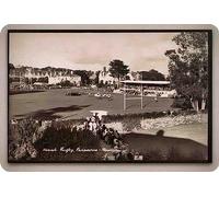 Cornwall Penzance V Newlyn Rugby Match Teams On Pitch Queue To Get In A4 Photo