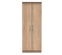 Cornwall Tall Plain Wardrobe In Bardolino Oak (Ready Assembled)