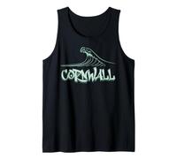 Cornwall Wave s Surf Beach s Cornish Summer Trip Tank Top