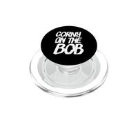 Corny On The Bob Funny Text Messages Funny Humor Quotes PopSockets PopGrip for MagSafe