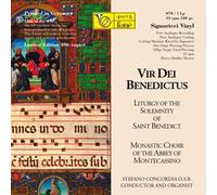Coro dei monaci dell'Abbazia di Montecassino Stefano Concordia O.S.B.: direzione e organo - VIR DEI BENEDICTUS Liturgia della Solennità di San Benedetto