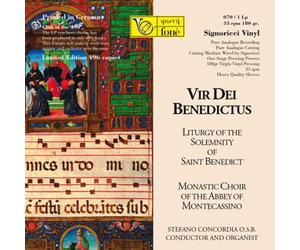 Coro dei monaci dell'Abbazia di Montecassino Stefano Concordia O.S.B.: direzione e organo - VIR DEI BENEDICTUS Liturgia della Solennità di San Benedetto