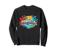 Corolla North Carolina Sand Dunes Beach Novelty Graphic Sweatshirt