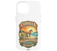 Corolla Wild Banker Horses North Carolina Outer Banks Case for iPhone 15