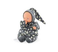 Babipouce Glow-in-the-Dark Soft Baby Doll by COROLLE dark grey