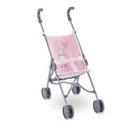 Corolle Doll 14''/17''Toy Umbrella Stroller in Pink