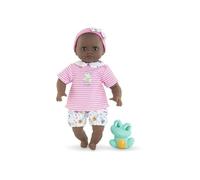 Corolle First Baby Doll, Alyzée Bath Baby, Soft Body, Sleeping Eyes, Vanilla Fragrance, Removable Clothes, 30 cm, from 18 Months