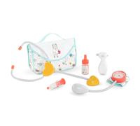 Corolle großes Doktorset, 6 Teile, Blutdruckmessgerät, Spritze, Stethoskop mit F