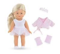 Corolle - MES Mini Corollines, Set Rosy Ballerina, 20 cm, ab 3 Jahren, 900024013