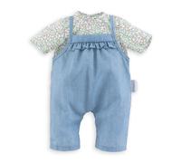 Corolle Mon Grand Poupon 9000141200 Dungarees Blouse for All 36 cm Corolle Baby Dolls from 2 Years