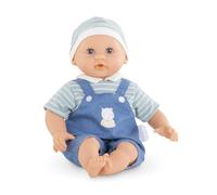 Corolle Mon Premier Poupon Calin Mael, Soft Body Doll with Sleeping Eyes, Hat an