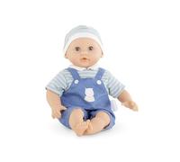 Corolle Mon Premier Poupon Calin Mael, Soft Body Doll with Sleeping Eyes, Hat and Clothing, Removable, Vanilla Fragrance, 30 cm, from 18 Months