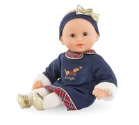 Corolle Mon Premier Poupon Calin Margaux Holidays Soft Body Doll with Sleeping Eyes in Festive Winter Outfit Vanilla Fragrance 30 cm from 18 Months