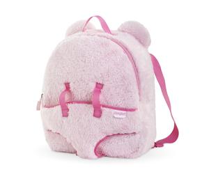 Corolle - Rugzak, poppenhouder, pluche, roze, accessoires, voor popp (US IMPORT)