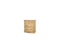 Corona 2+2 Draw Wide Chest Waxed Light Pine
