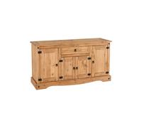 Corona 4 Door 1 Drawer Sideboard Seconique Natural One Size