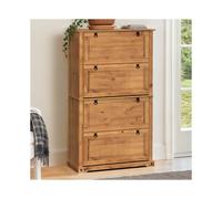 Corona 4 Shelf Shoe Chest