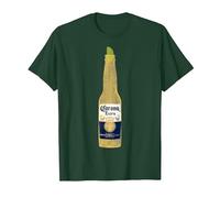 Corona Bottle Logo T-Shirt T-Shirt, Men, Dark Green, Small