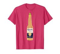 Corona Bottle Logo T-Shirt T-Shirt, Men, Red Heather, Small