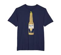 Corona Bottle Logo T-Shirt T-Shirt, Men's Big and Tall, Navy Blue, 6X Tall