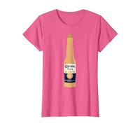 Corona Bottle Logo T-Shirt T-Shirt, Women, Pink Heather, Small