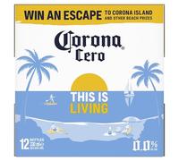 Corona Cero Beer, 12 x 330ml Bottles