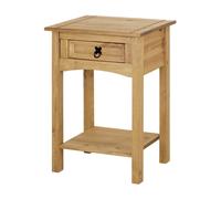Corona Console Table 1 Drawer Mexican Solid Pine Hall End