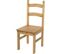 Corona Dining Chair - Set of 2 - Ladder Back - Pine Mexican