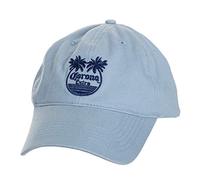 Corona Extra Palm Trees Logo Adjustable Dad Hat Blue