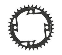 Fsa V-shape 104 Bcd Chainring Silver 38t 38t Black