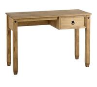 Corona Mexican Pine Wooden Study Desk With Draw