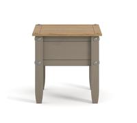 Core Products Halea Small Pine Side Table - Grey, Grey