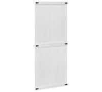 Corona Sliding Barn Door Solid Pine Wood 90 x 210 cm with Waxed Finish Space Saving Robust and Ideal for Indoor Use Such as Kitchen, Bathroom, Office, Hallway and Living Room