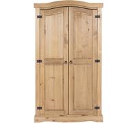 Corona Wardrobe - 2 Door - Pine Mexican