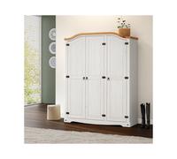 Corona White 3 Door Arch Top Robe