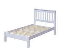 Corona 3ft White Washed Wax Finish Cabin Bed - Size: Single - Wilko
