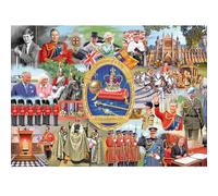 Coronation Of A King - Gibsons 1000 Piece Jigsaw Puzzle