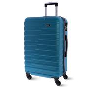 Coronel Tapioca Medium Suitcase 23 kg | Rigid Travel Suitcase with 4 Double Wheels 360º, Numeric Lock and Telescopic Handle | Waterproof Luggage for Airplane Travel, Green, Classic